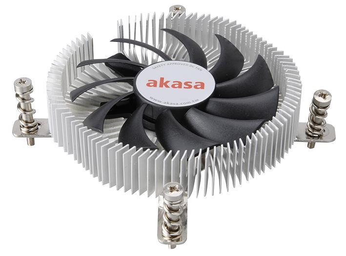 Akasa Intel Socket 775/115X Low Profile CPU Cooler for mini-ITX chassis