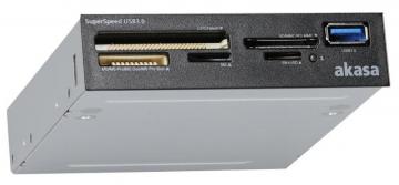 Akasa USB 3.0 Internal Multi Memory Card Reader - SD4.0 Supported