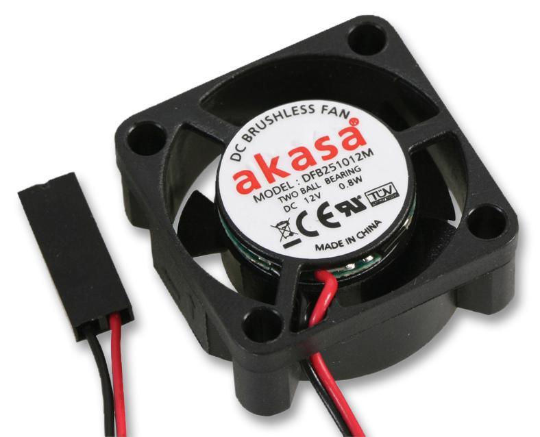 Akasa PC Case Fan with 2-Pin Connector - 250mm