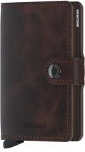 Secrid Miniwallet leather wallet with aluminium