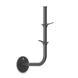 Rizz Fixed coat rack Curve anthracite