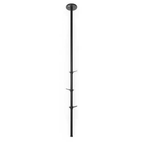 Rizz Fixed coat rack Top down anthracite