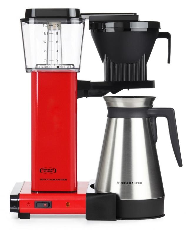 Technivorm Moccamaster KBGT 741 Red Coffee Machine