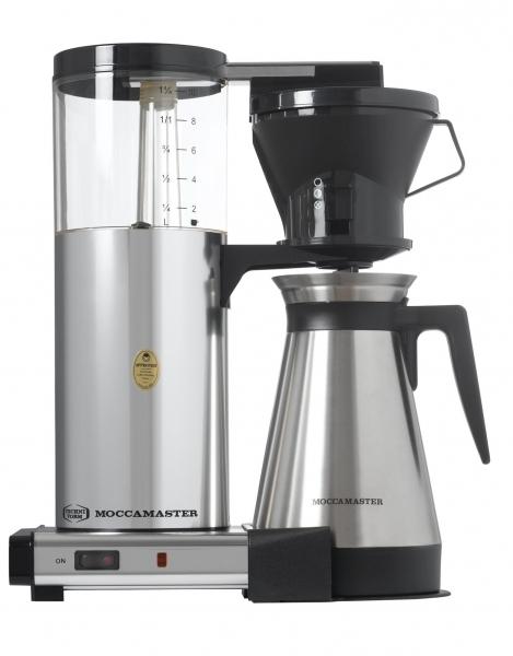 Technivorm Moccamaster CDT Polished Silver Coffee Machine