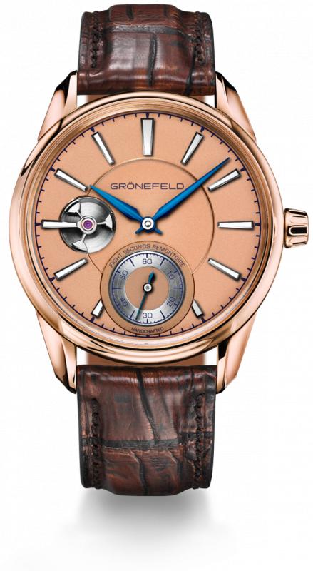 Grönefeld 1941 Remontoire Constant Force RG with Salmon Dial Watch