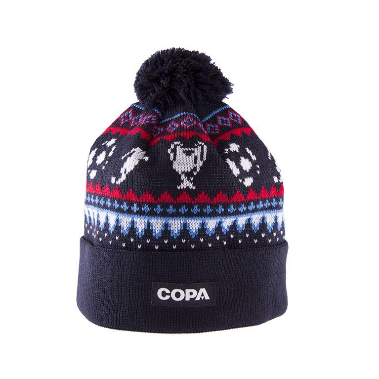 Copa Nordic Knit Beanie Navy Blue
