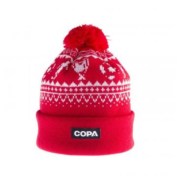 Copa Nordic Knit Beanie Red