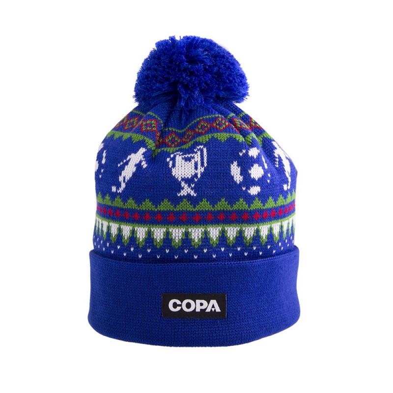 Copa Nordic Knit Beanie Blue/Red/Green/White