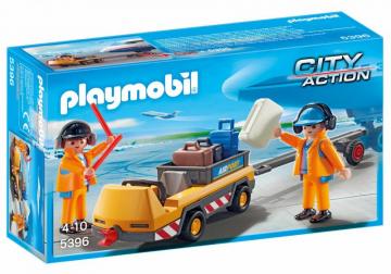 Playmobil 5396 Aircraft Tug with Ground Crew