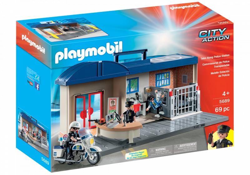 Playmobil 5689 Take Along Police Station