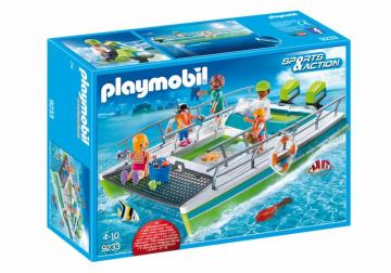 Playmobil 9233 Glass-Bottom Boat with Underwater Motor
