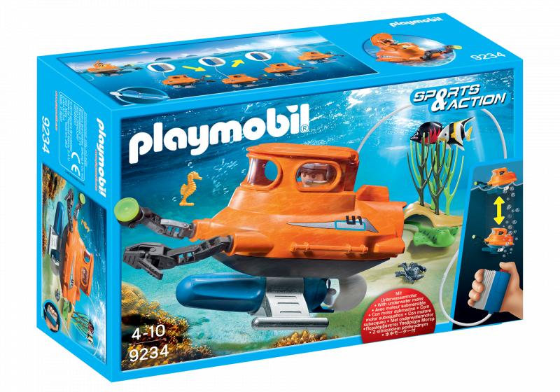 Playmobil 9234 Submarine with Underwater Motor