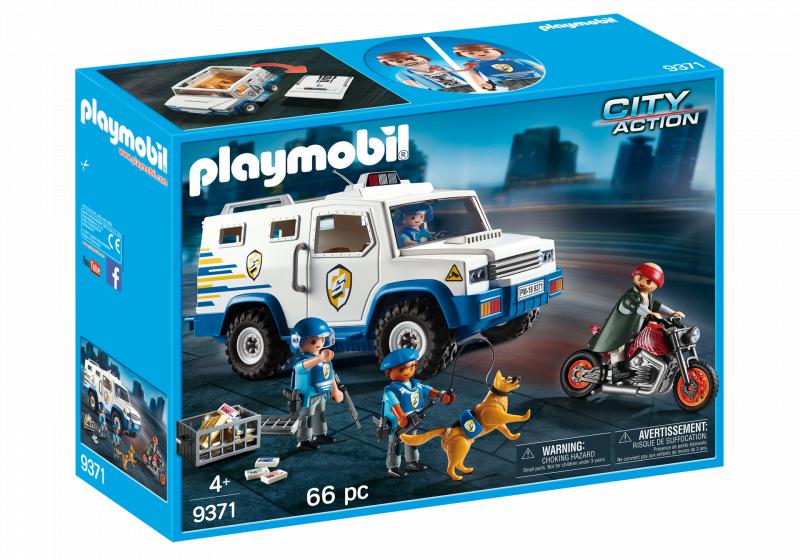 Playmobil 9371 Police Money Transporter