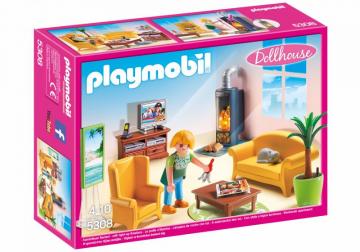 Playmobil 5308 Living Room with Fireplace