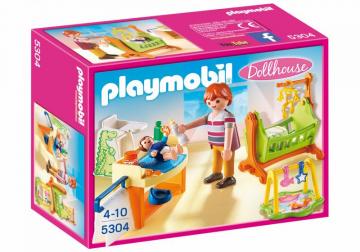 Playmobil 5304 Baby Room with Cradle