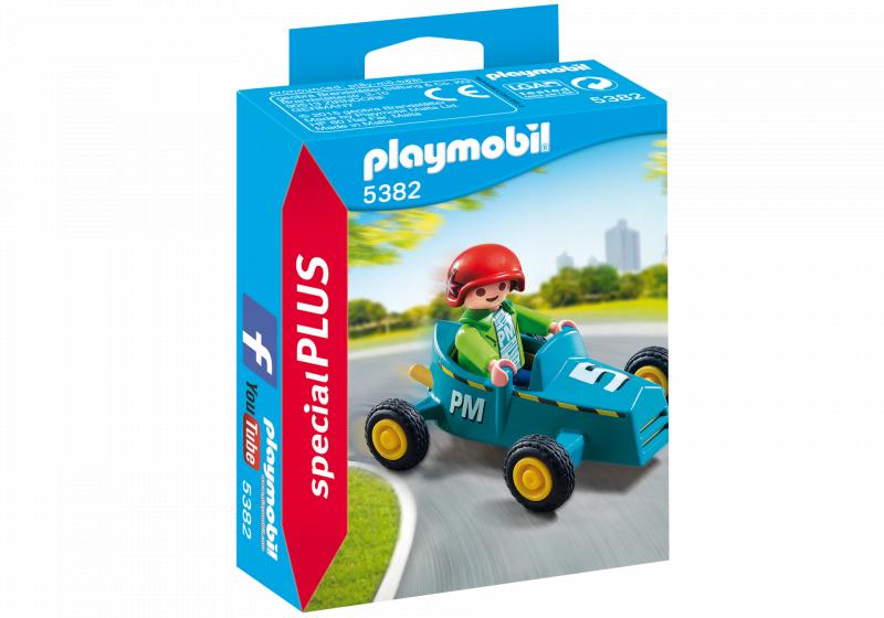 Playmobil 5382 Boy with Go-Kart