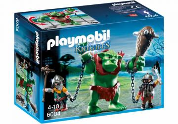 Playmobil 6004 Giant Troll with Dwarf Fighters