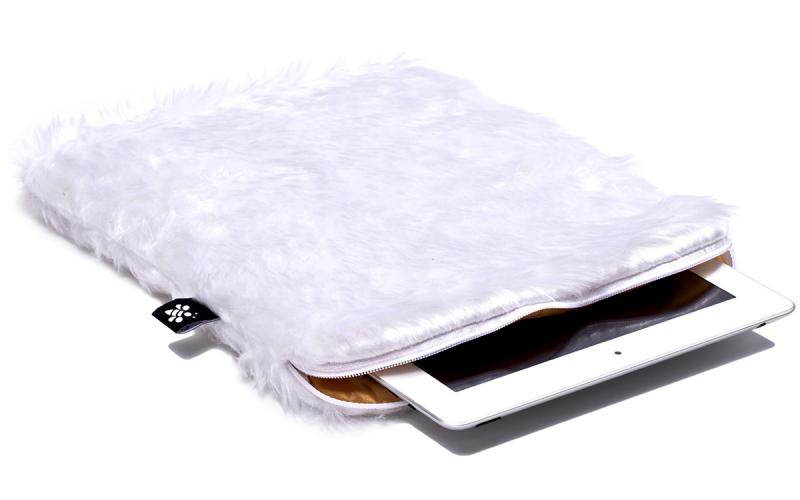 CoverBee White iPad Air Sleeve - Snow White