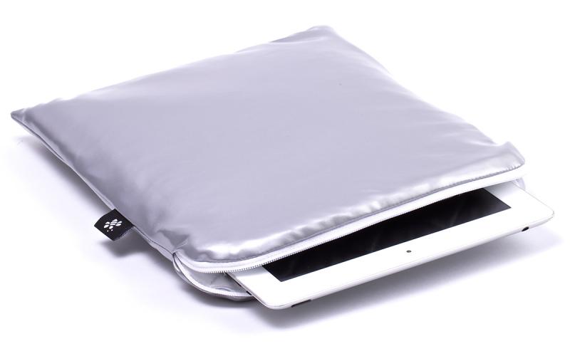 CoverBee iPad Air Sleeve Silver – Crystal Creation