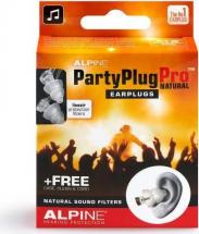 Alpine PartyPlug Pro Natural Ear Plugs