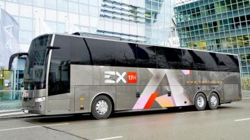 Van Hool EX17H coach bus