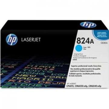 HP 824A Color LaserJet CP6015/CM6040mfp Cyan Image Drum