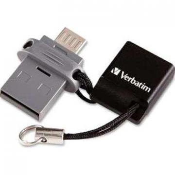 Verbatim 32GB Store N Go Dual USB Flash Drive for Otg Devices