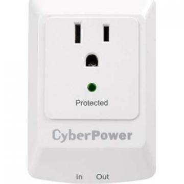 Cyberpower CSP100TW Pro Surge Protector 1 Outlet 900J EMI/RFI RJ11 $25K