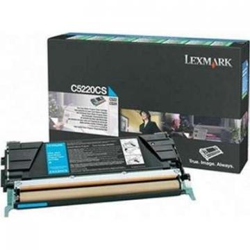 Lexmark C522, C524, C53x Cyan Return Program Toner Cartridge