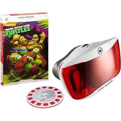 Mattel View-Master Deluxe VR Viewer with  Teenage Mutant Ninja Turtles Experience Pack