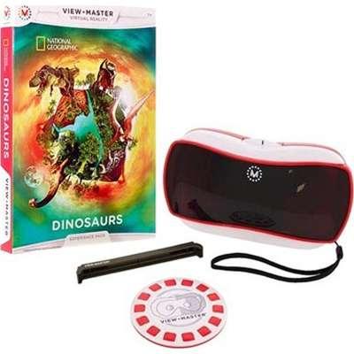 Mattel View-Master Virtual Reality Starter with  Exp Pack NAT GEO Dinosaurs