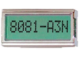 Electronic LCD text module EA 8081-A3N