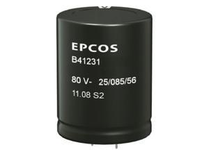 Epcos Electrolytic capacitor, 12 mF, 63 V, 85 °C