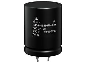 Epcos Electrolytic capacitor, 680 µF, 450 V, 105 °C