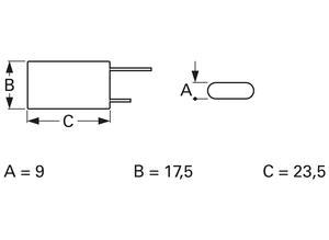 Samxon Double-layer capacitor, 1.5 F, 5 V, ±20%