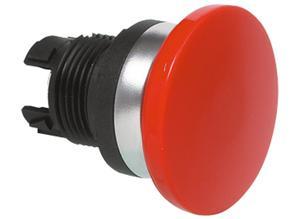 Baco Mushroom head pushbutton, IP 69K, 40 mm, red, momentary, L21AD01