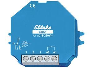 Eltako Switching relay with universal control voltage, 1 changeover, 10 A, AgSnO2