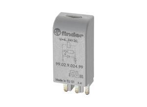 Finder LED + free-wheeling diode, 99.02.9.024.99, 6.0 to 24 VDC