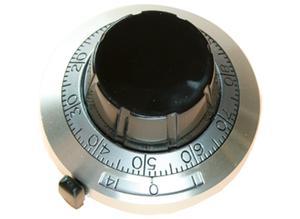 BI Technologies Analogue adjustment knob, 6.35 mm, 15, Plastic