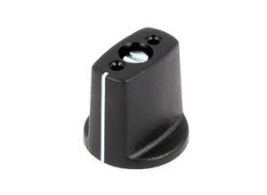 OKW A2416030 Toggle knob, 3 mm, black, with index