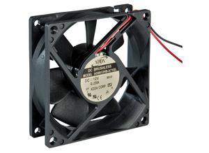 ADDA DC axial fan, 12 V, 80 mm, 80 mm