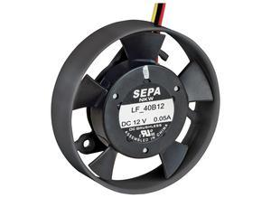 SEPA DC axial fan, 12 V, 40 mm, 40 mm