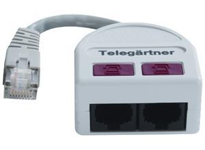 Telegärtner T adapter, J00029A0006, T-Bus-Ext. Outlet