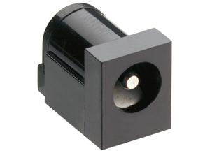 Lumberg DC panel-mount switched socket, DC-Einbaubuchse, 6 mm, 2,35 mm