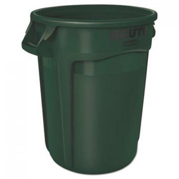 Rubbermaid 2610DGR Commercial Vented Round Brute Container