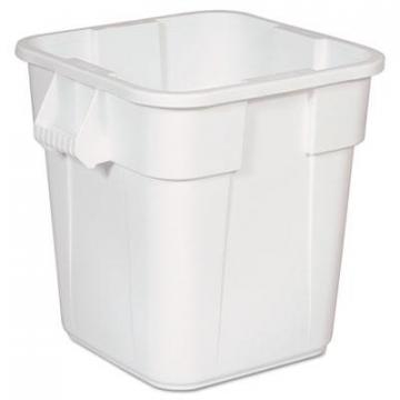 Rubbermaid 3526WHI Commercial Brute Square Container