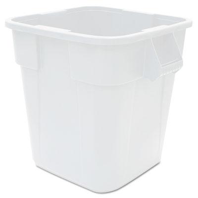Rubbermaid 3536WHI Commercial Square Brute Container
