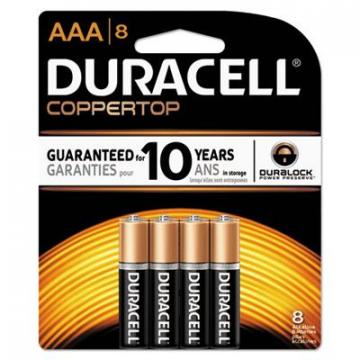 Duracell MN2400B8ZCT CopperTop Alkaline Batteries