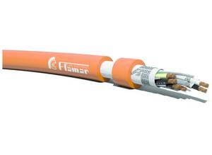 Molex Power cable 4 G 1.5 mm² (AWG 16), shielded, orange, UL AWM 21939/CSA