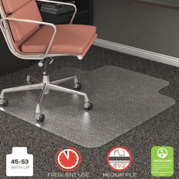 deflecto CM15233 RollaMat Frequent Use Chair Mat for High Pile Carpeting